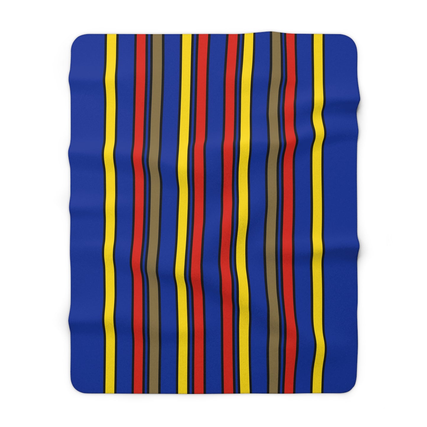 Moldova Retro Stripes Blanket Throw