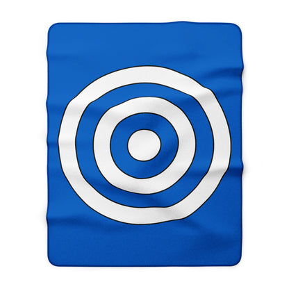 Nicaragua Retro Target Blanket Throw