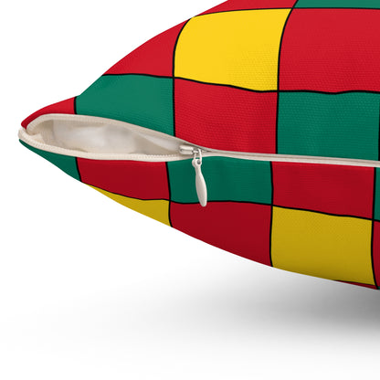 Grenada Retro Check Cushion Pillow