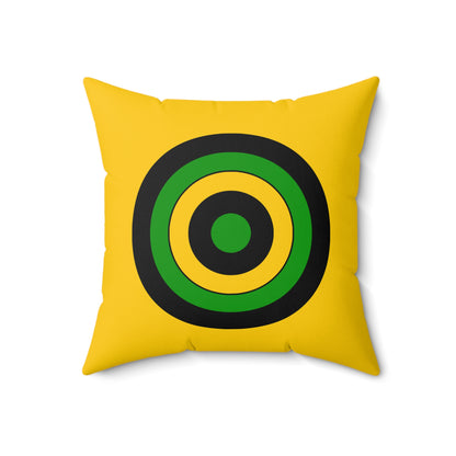 Jamaica Retro Target Cushion Pillow