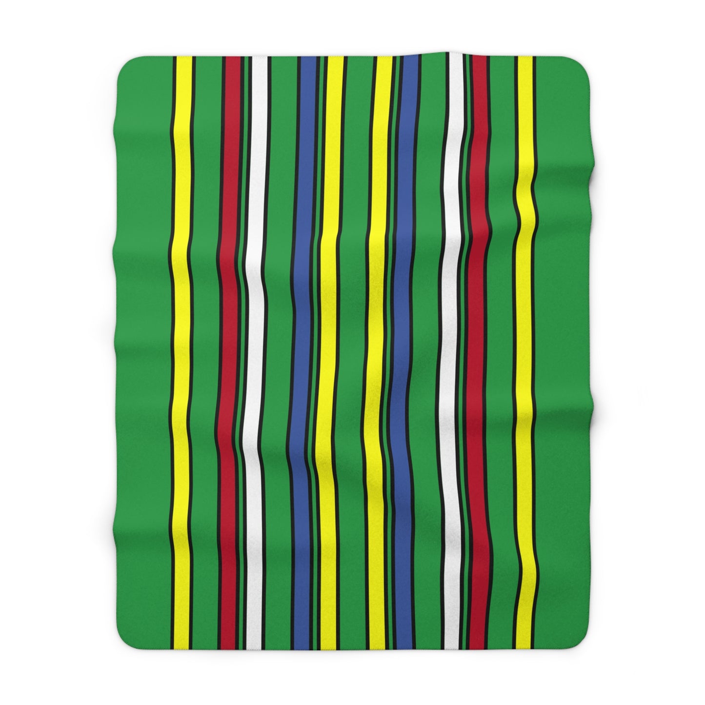 Comoros Retro Stripes Blanket Throw