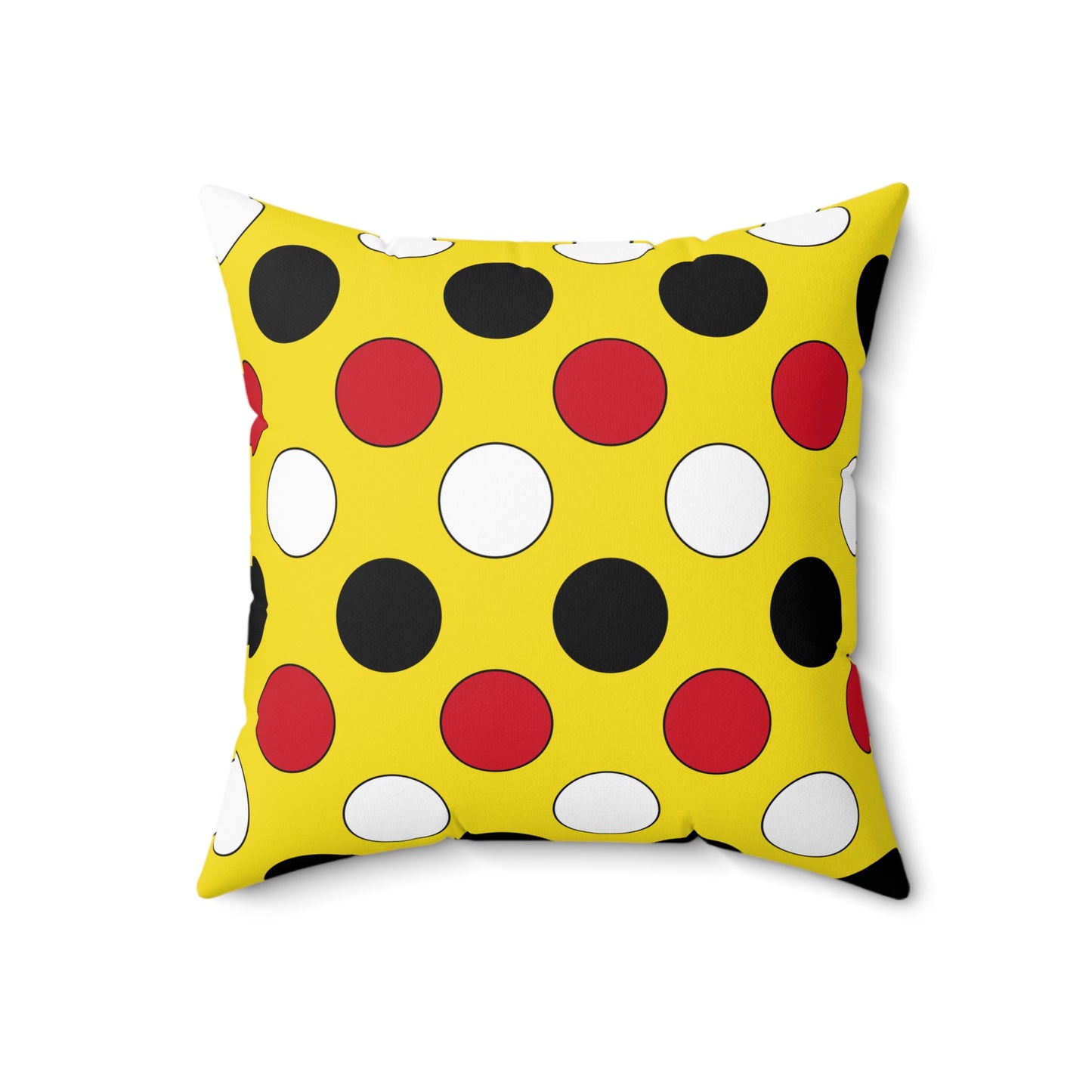 Brunei Darussalam Retro Polka Dots Cushion Pillow