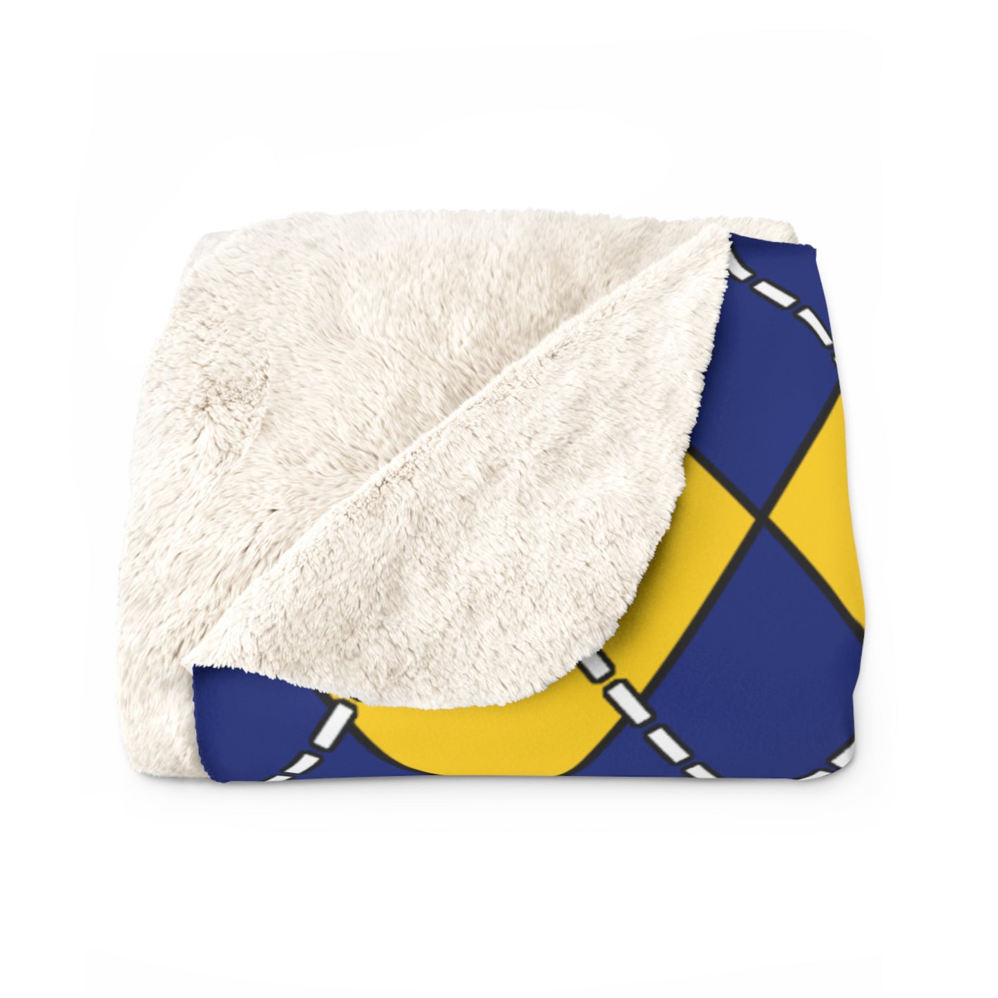 Tokelau Retro Argyle Blanket Throw