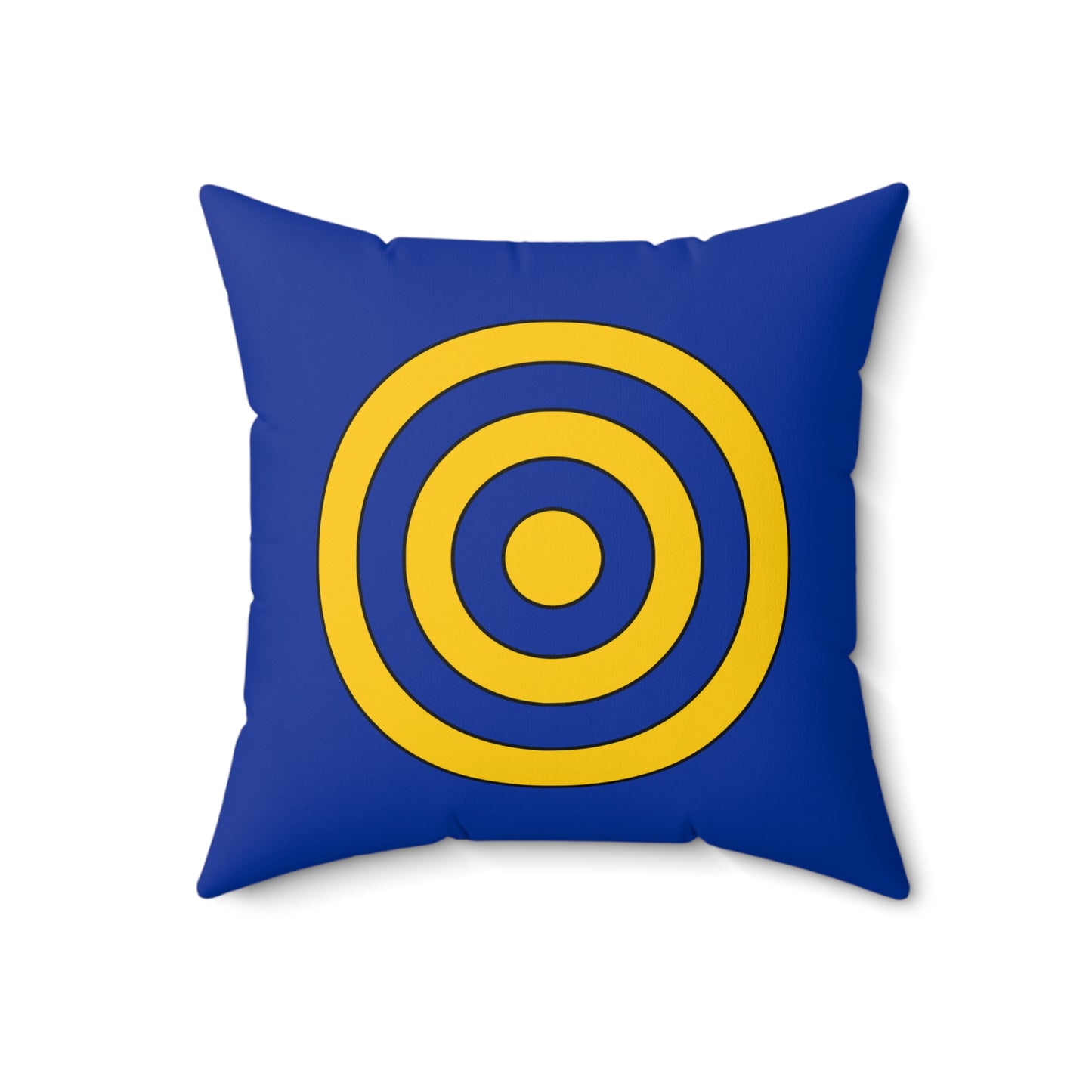 European Union Retro Target Cushion Pillow