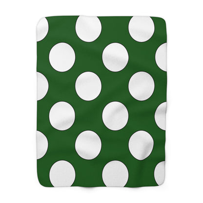 Pakistan Retro Polka Dots Blanket Throw