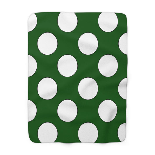 Pakistan Retro Polka Dots Blanket Throw