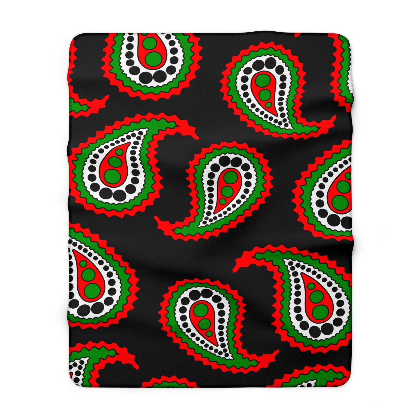 Sudan Retro Paisley Blanket Throw
