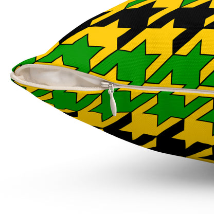 Jamaica Retro Houndstooth Cushion Pillow