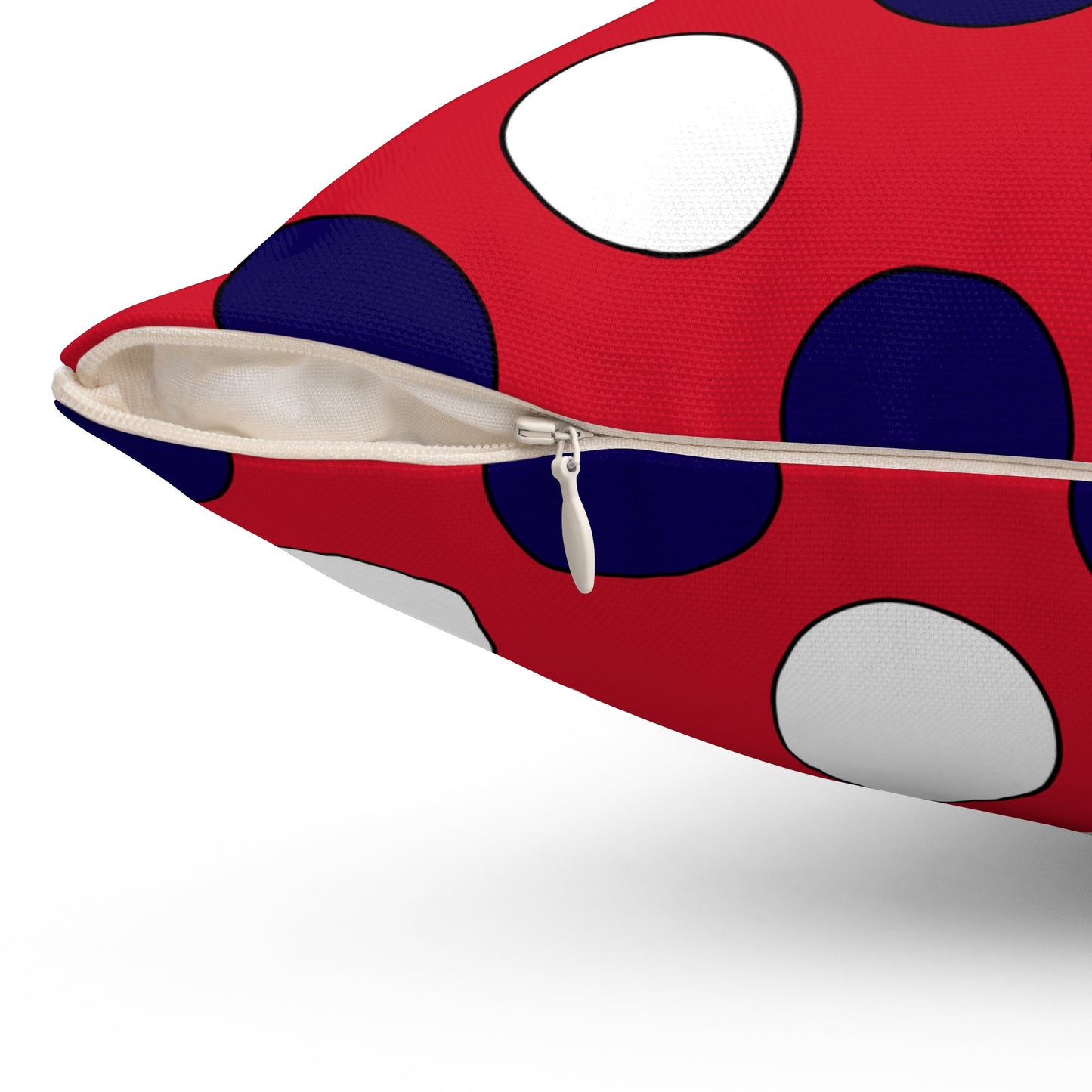 Bermuda Retro Polka Dots Cushion Pillow