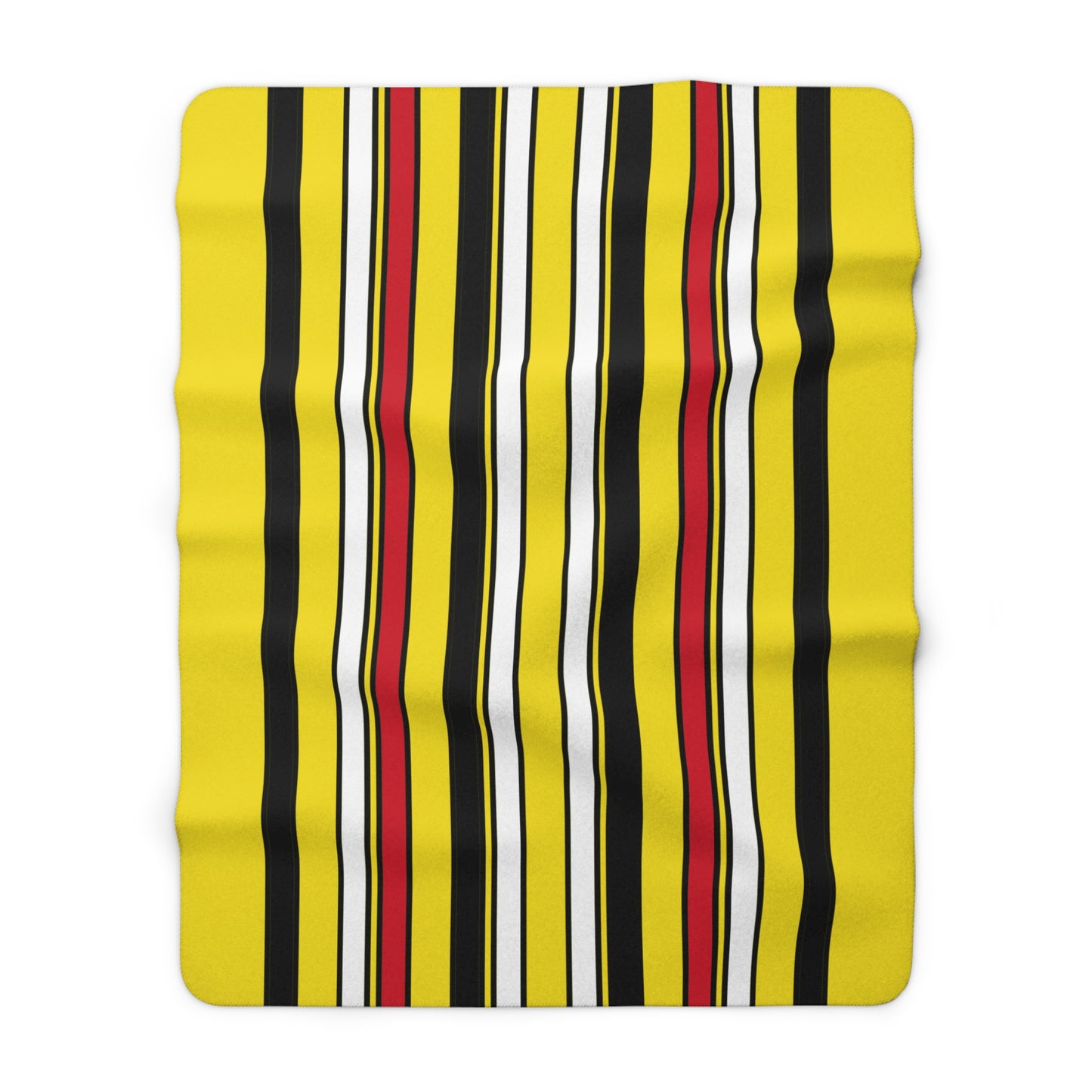 Brunei Darussalam Retro Stripes Blanket Throw