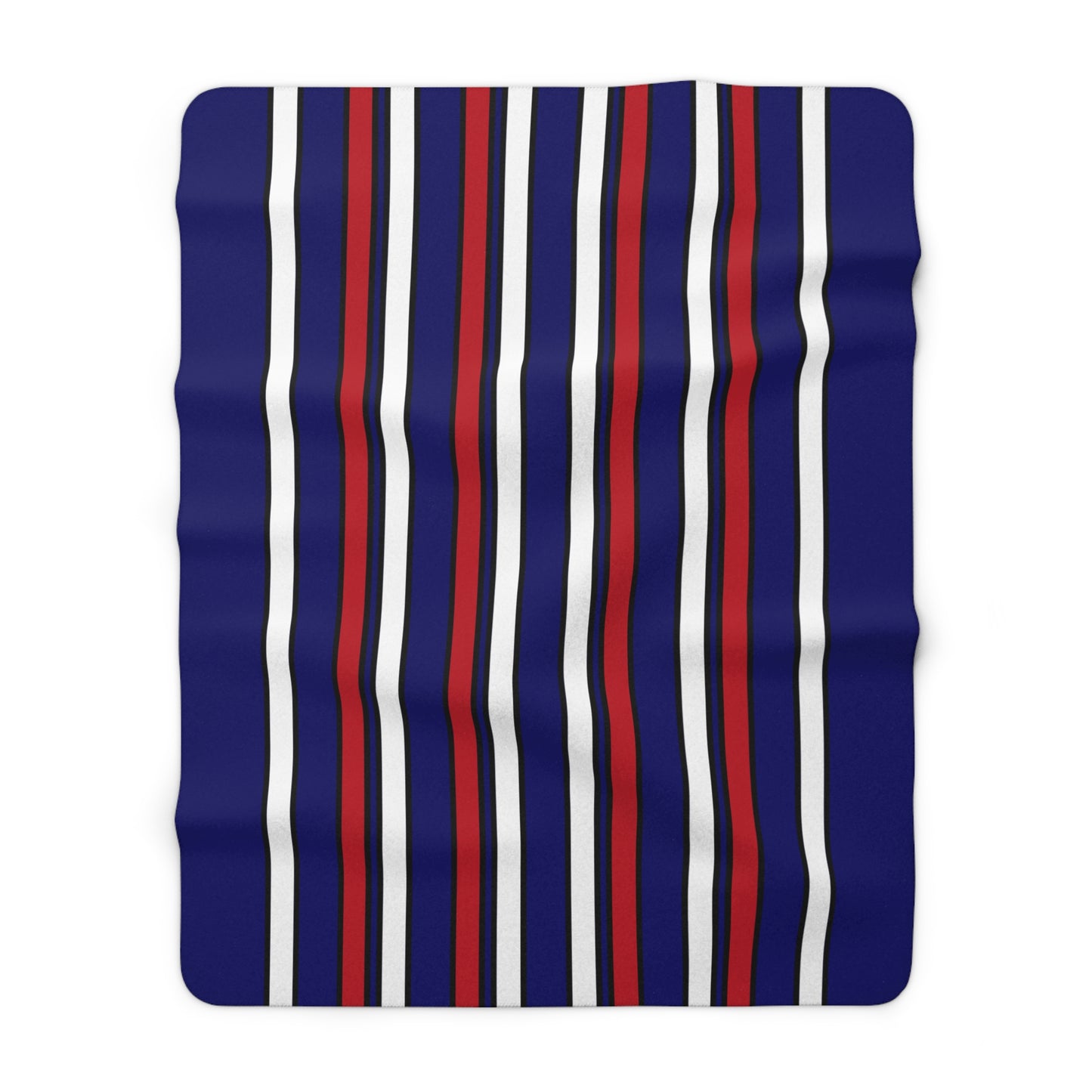 American Samoa Retro Stripes Blanket Throw