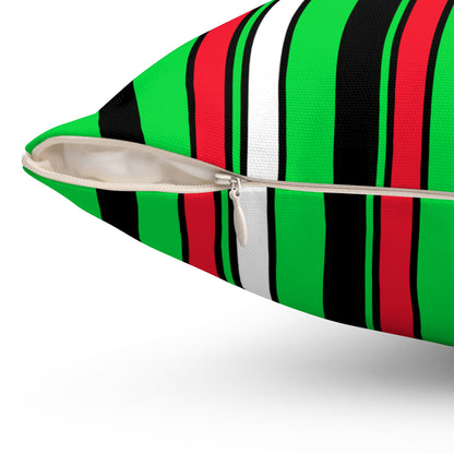 Kuwait Retro Stripes Cushion Pillow