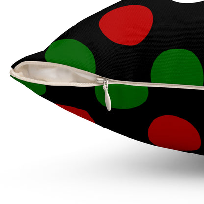 Kenya Retro Polka Dots Cushion Pillow