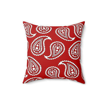 Isle Of Man Retro Paisley Cushion Pillow