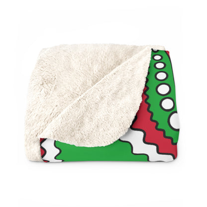 Wales Retro Paisley Blanket Throw