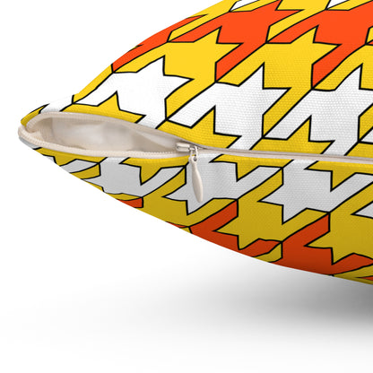 Bhutan Retro Houndstooth Cushion Pillow