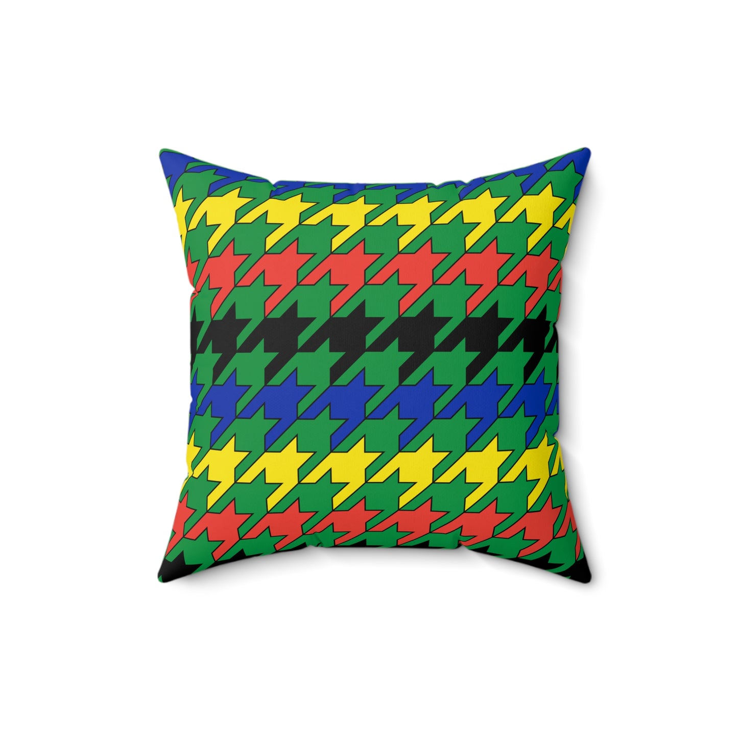 New Caledonia Retro Houndstooth Cushion Pillow