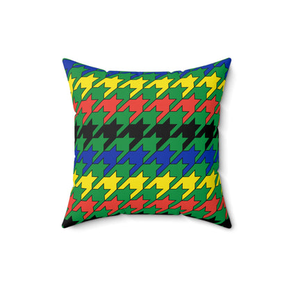 New Caledonia Retro Houndstooth Cushion Pillow