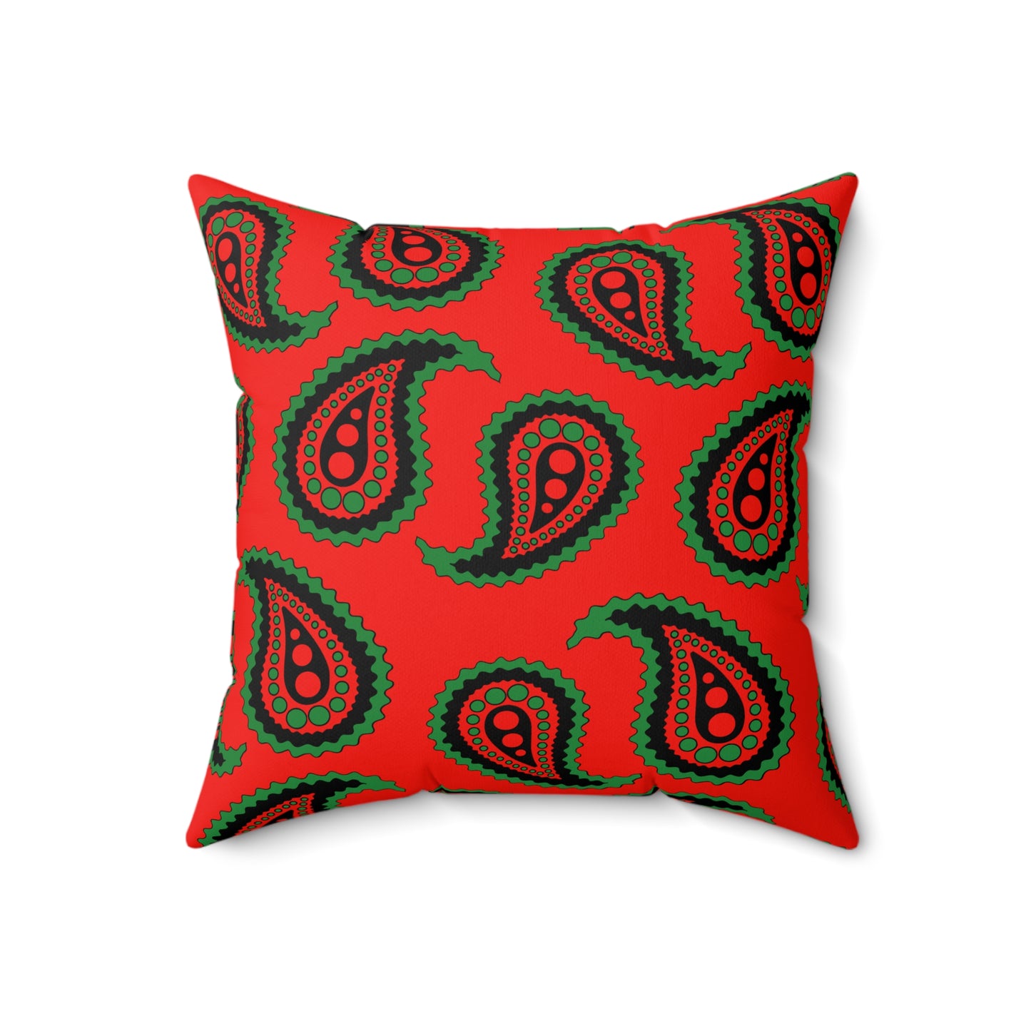 Malawi Retro Paisley Cushion Pillow