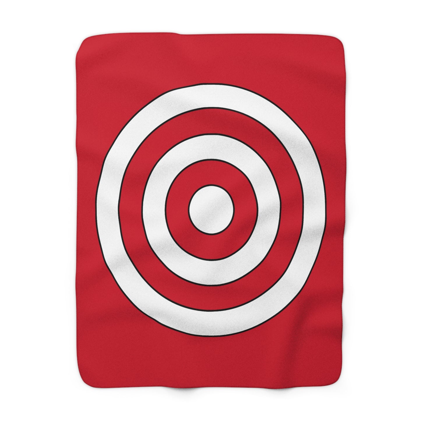 Malta Retro Target Blanket Throw