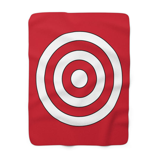 Malta Retro Target Blanket Throw