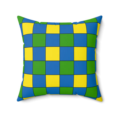Gabon Retro Check Cushion Pillow