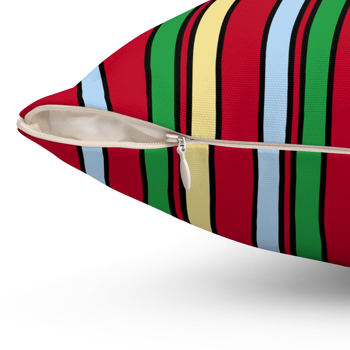 Eritrea Retro Stripes Cushion Pillow