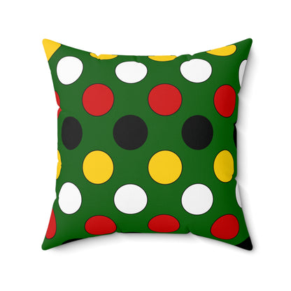 Zimbabwe Retro Polka Dots Cushion Pillow