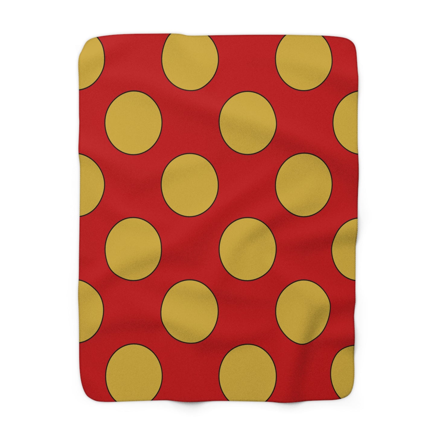 Montenegro Retro Polka Dots Blanket Throw