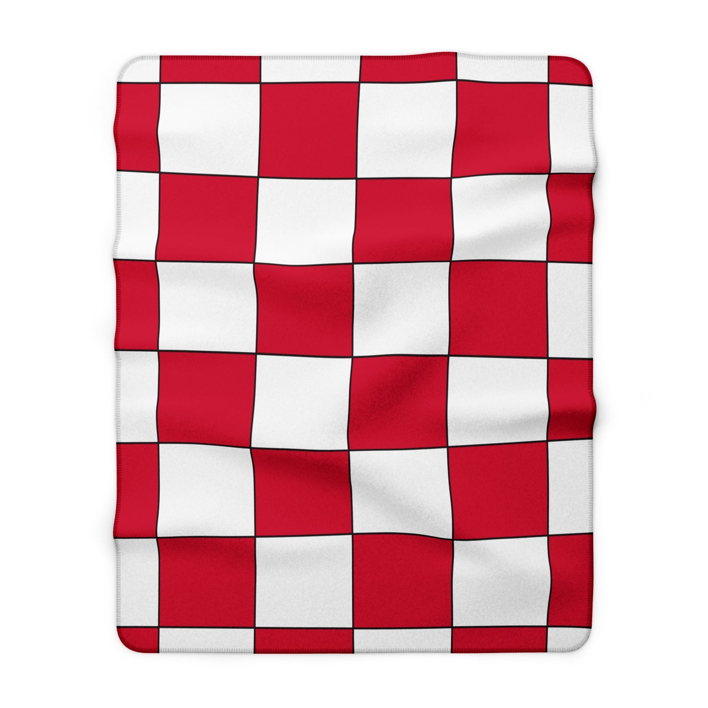 Greenland Retro Check Blanket Throw
