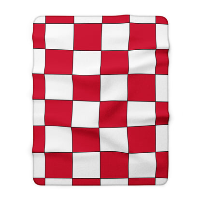 Greenland Retro Check Blanket Throw