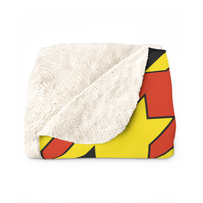 Uganda Retro Houndstooth Blanket Throw