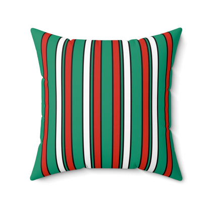 Bulgaria Retro Stripes Cushion Pillow