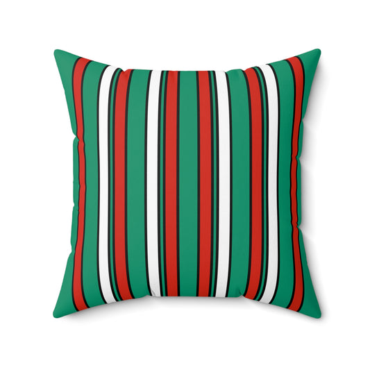 Bulgaria Retro Stripes Cushion Pillow