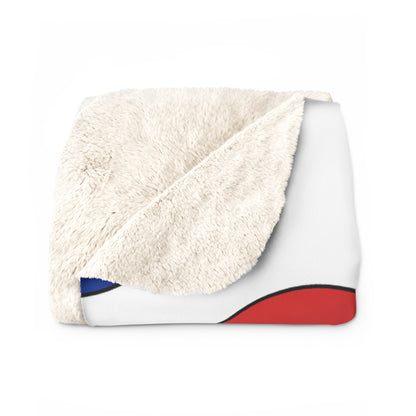 Faroe Islands Retro Polka Dots Blanket Throw