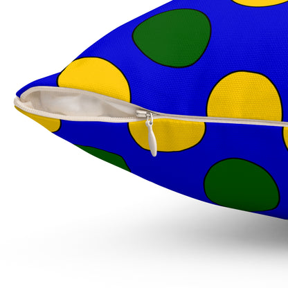 Solomon Islands Retro Polka Dots Cushion Pillow