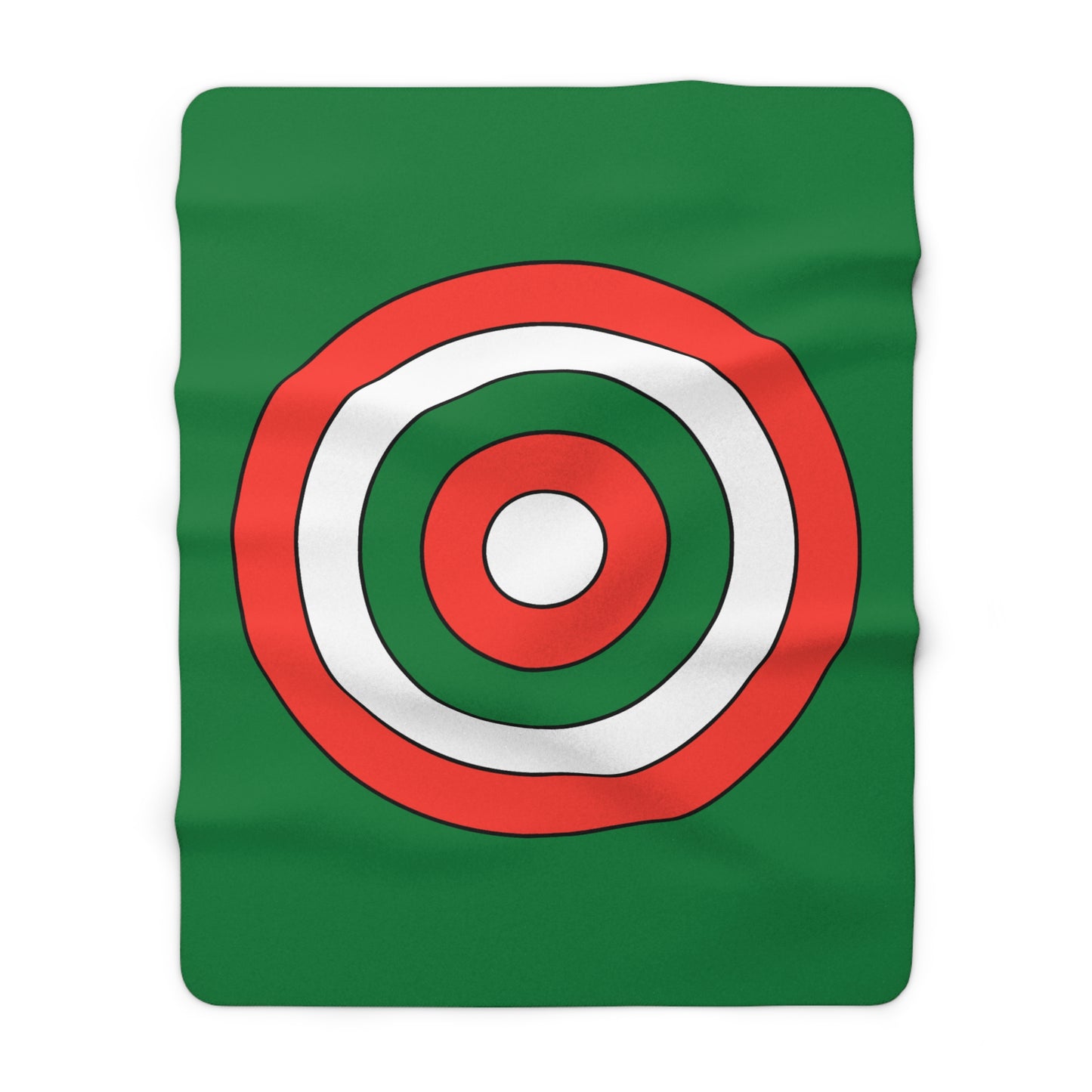 Madagascar Retro Target Blanket Throw