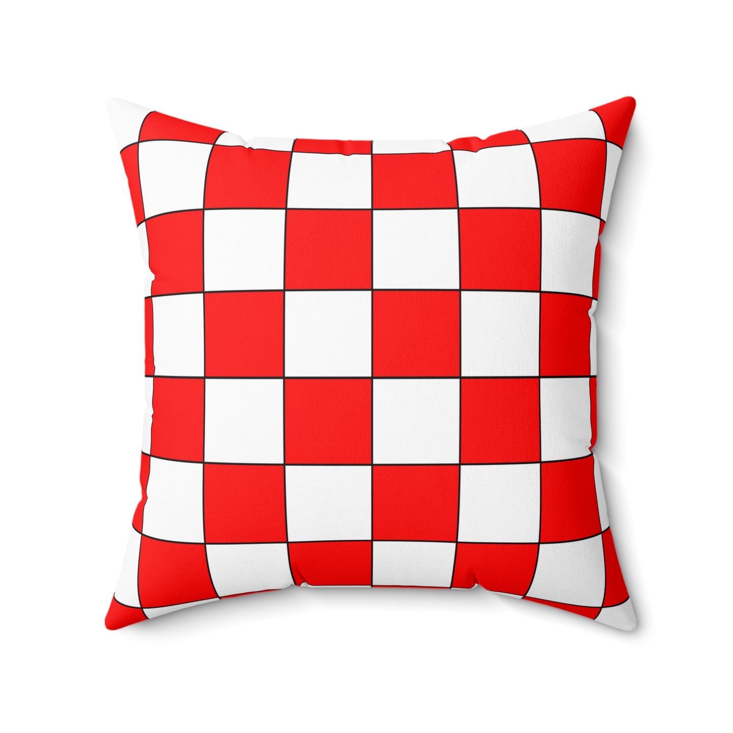 Switzerland Retro Check Cushion Pillow