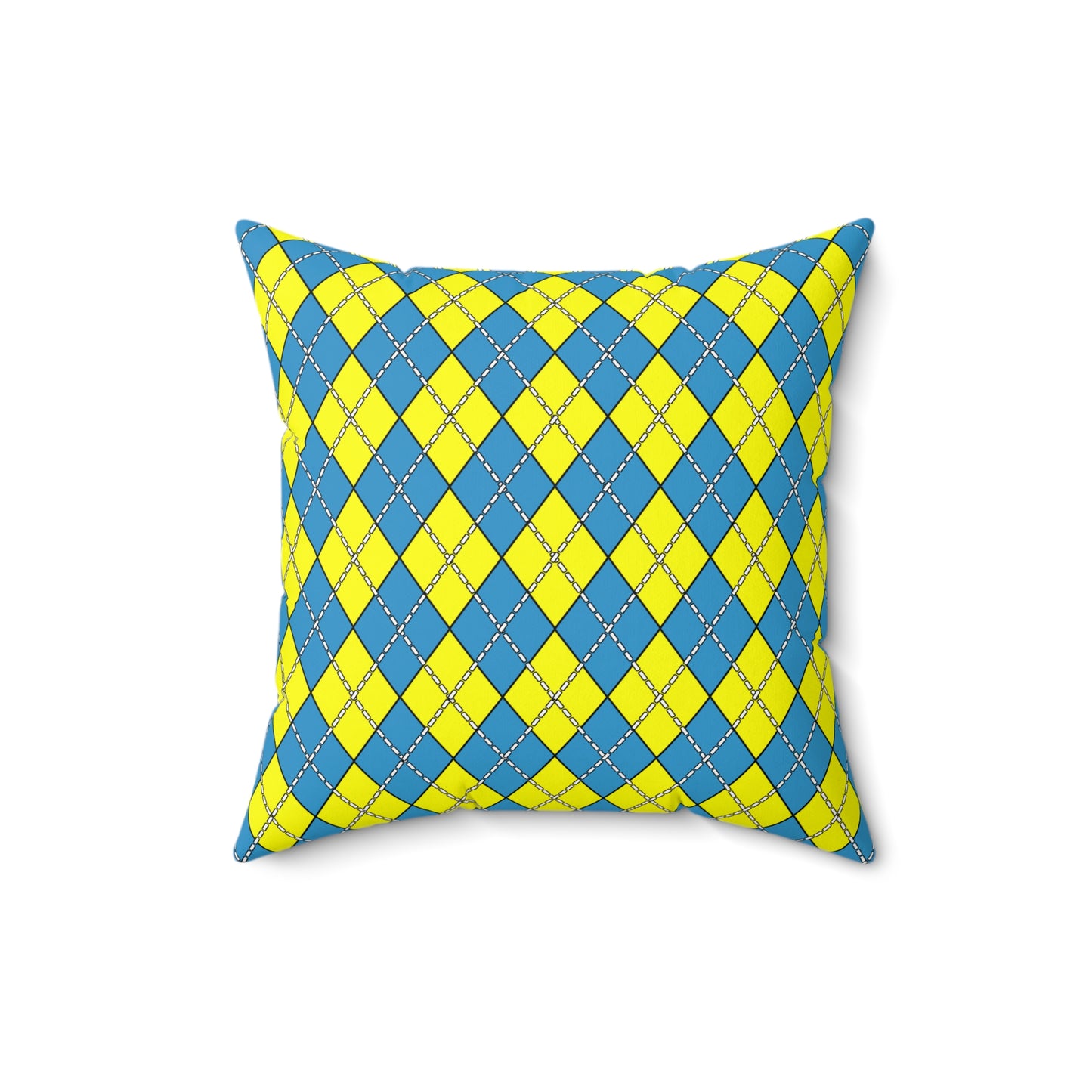 Aruba Retro Argyle Cushion Pillow