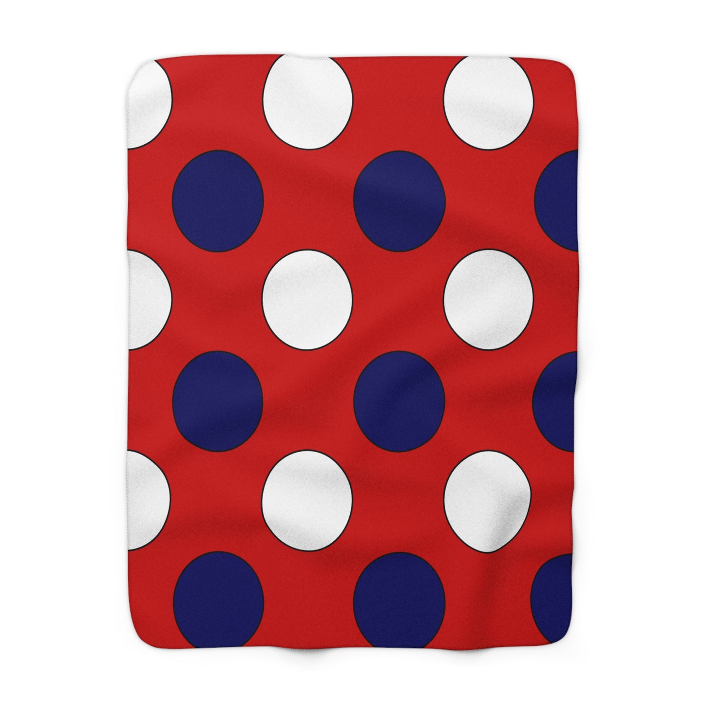 Nepal Retro Polka Dots Blanket Throw