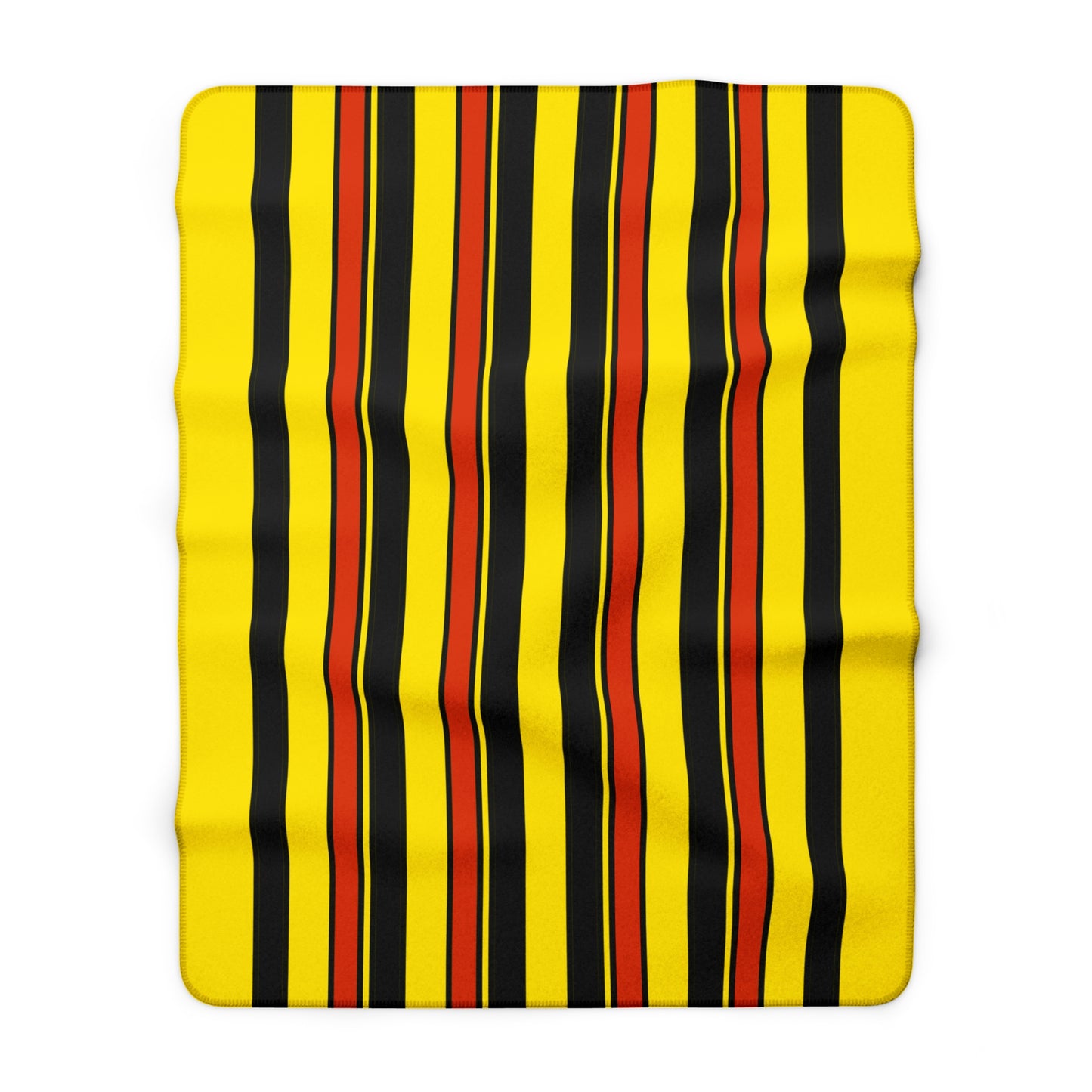Uganda Retro Stripes Blanket Throw