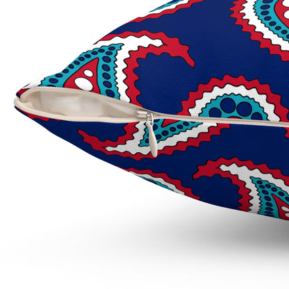 Montserrat Retro Paisley Cushion Pillow