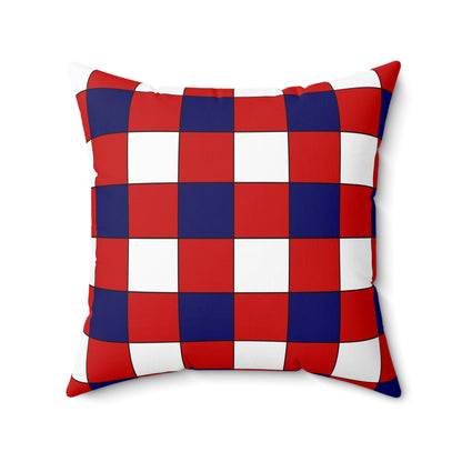 Malaysia Retro Check Cushion Pillow