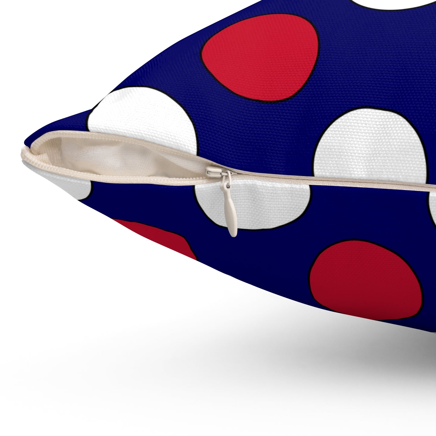 South Georgia And The South Sandwich Islands Retro Polka Dots Cushion Pillow