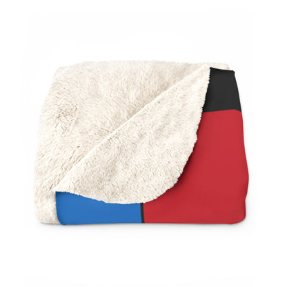 Antigua And Barbuda Retro Check Blanket Throw