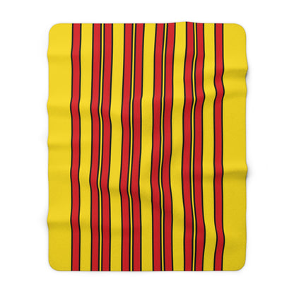 Catalonia Retro Stripes Blanket Throw
