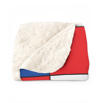 Slovakia Retro Check Blanket Throw