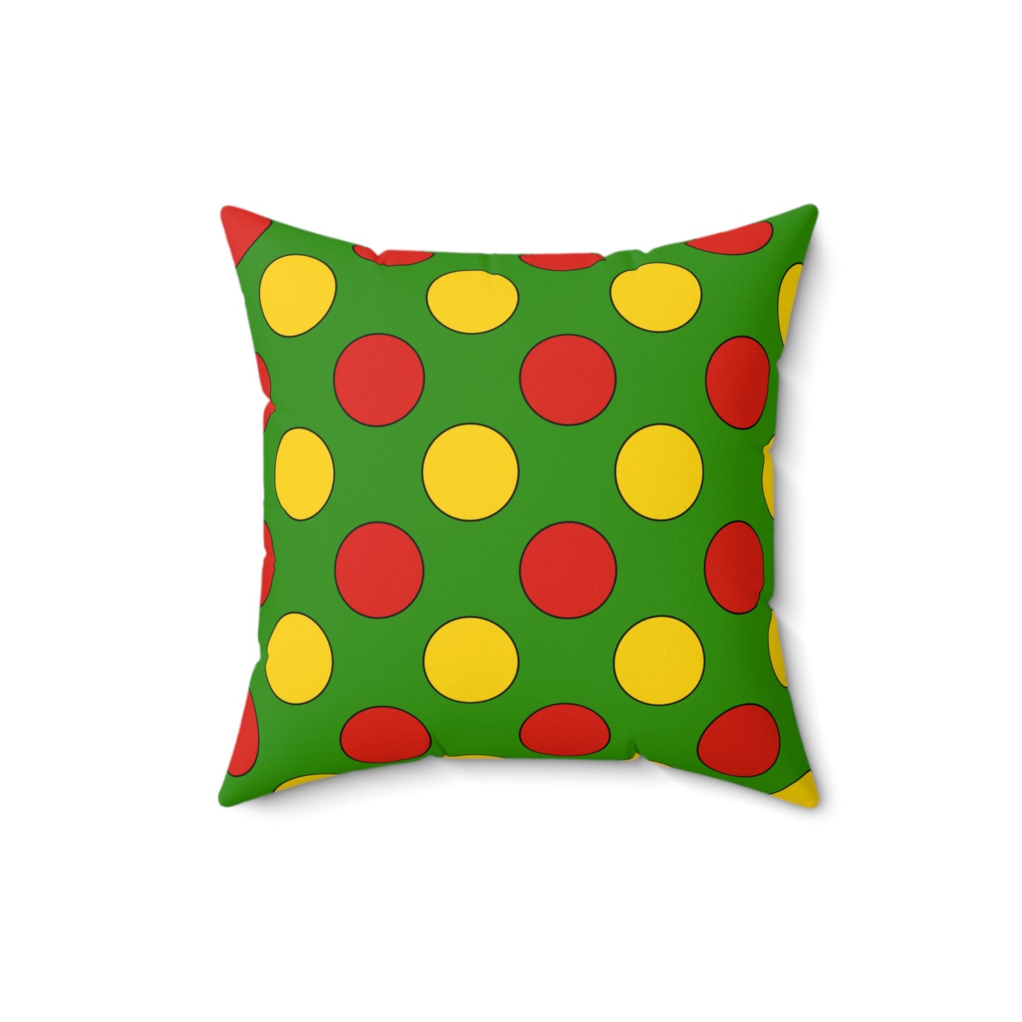 Benin Retro Polka Dots Cushion Pillow