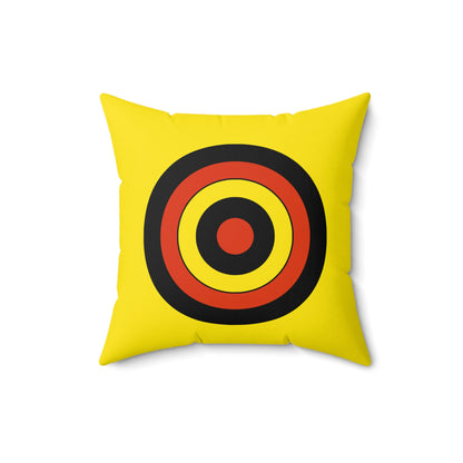 Uganda Retro Target Cushion Pillow