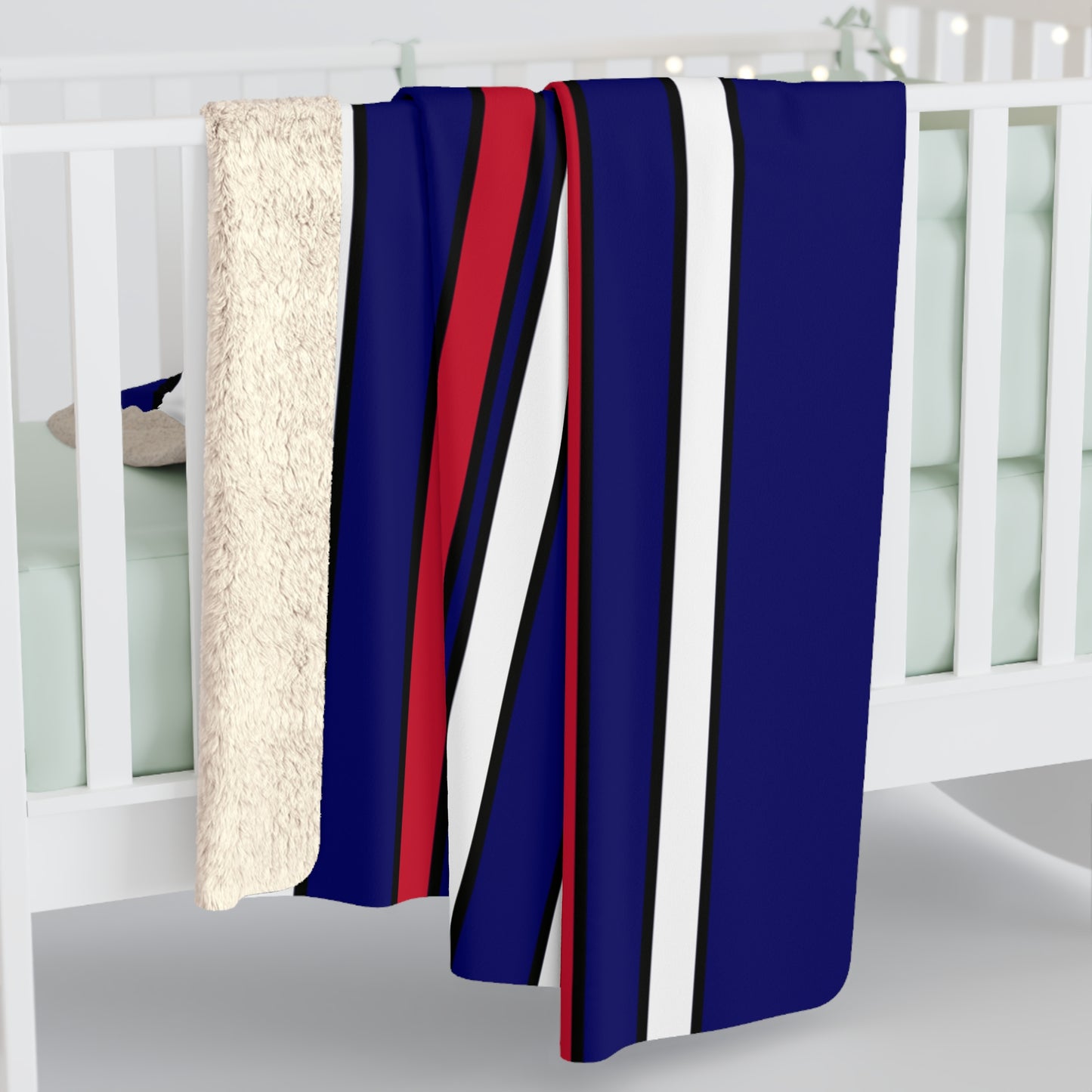 Cook Islands Retro Stripes Blanket Throw